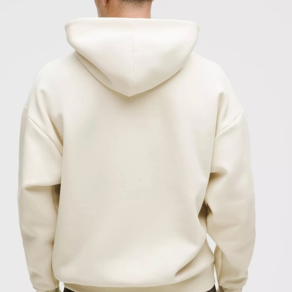 Men's Lululemon Big Cozy Oversized Pullover Hoodie Light Ivory NWT- Size XS - Picture 2 of 6